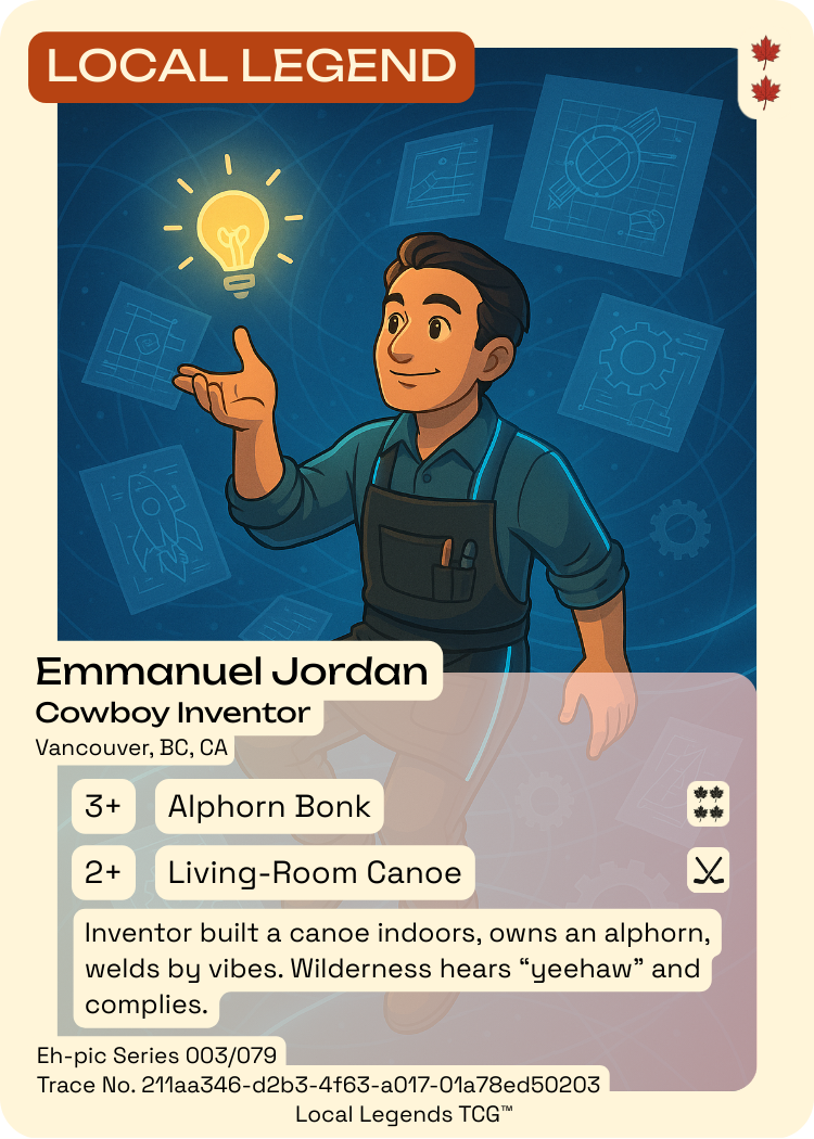 Emmanuel Jordan - Cowboy Inventor