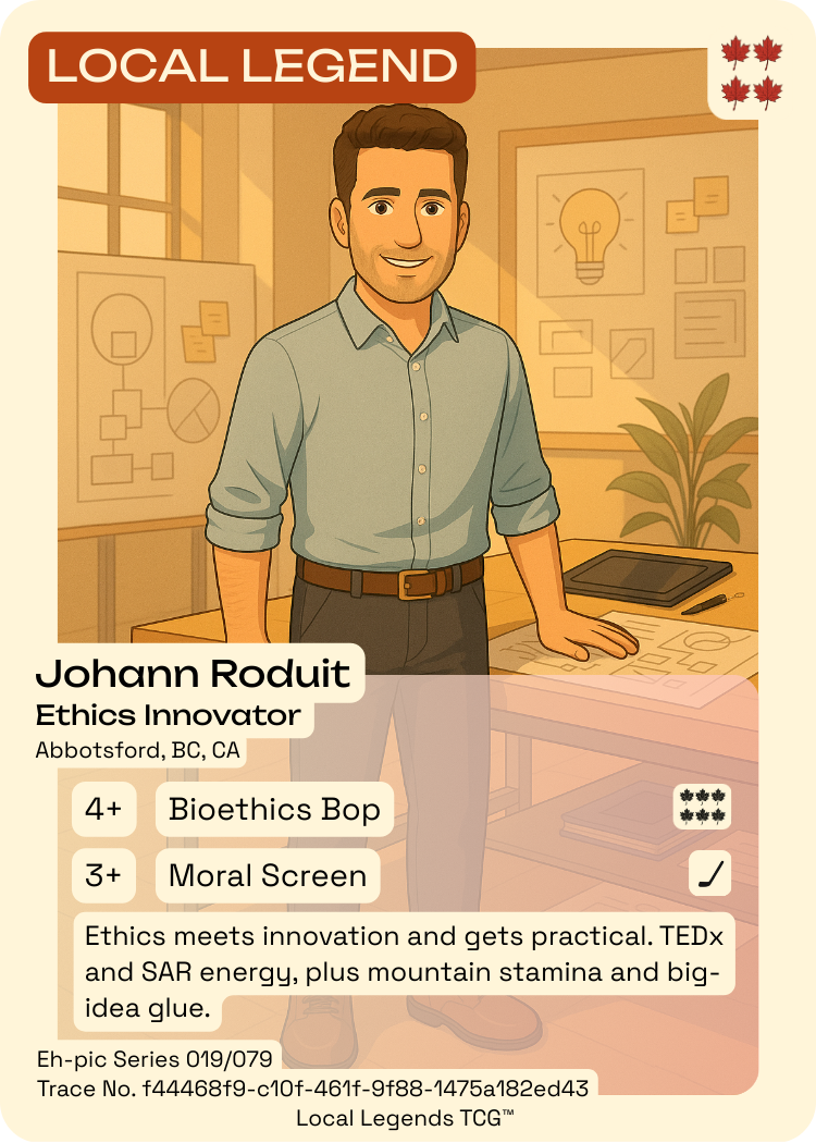 Johann Roduit - Ethics Innovator